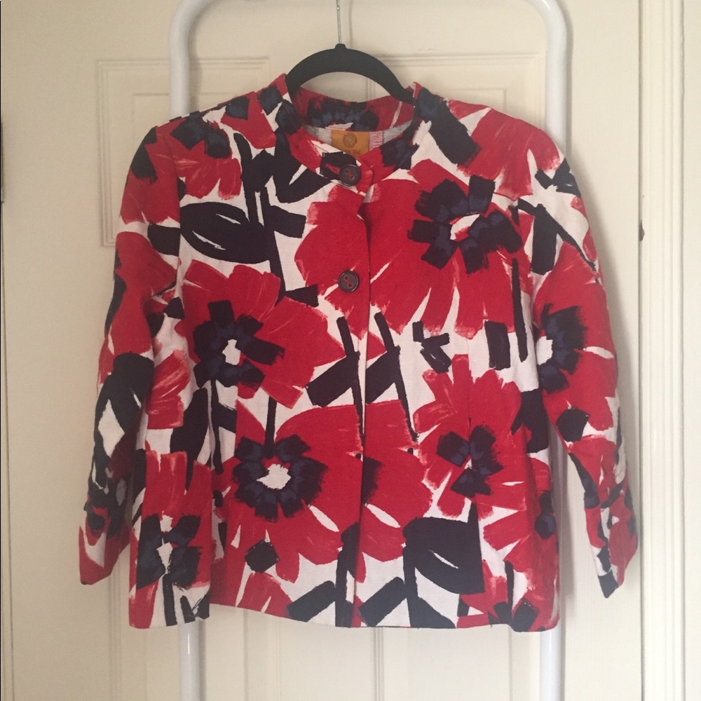 Floral blazer!
